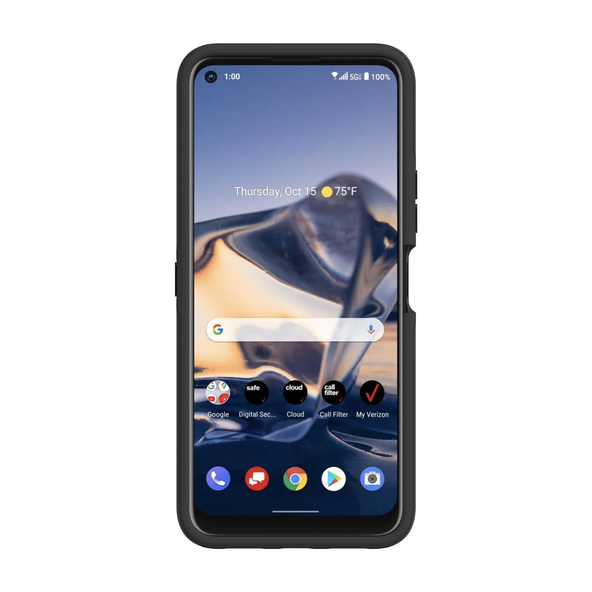 Incipio Duo Case For Nokia 8v 5g Uw – Dual-Layer Slim Protective Case With 12ft Drop Protection, Scratch-Resistant Matte Finish, Wireless Charging Compatible – Black - 191058129710