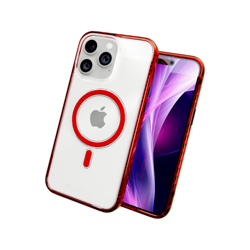 Cellhelmet Apple Iphone 14 Pro Max Magnitude Case 2022 Shock & Drop Proof Durable In Turbo Red - 810061247562