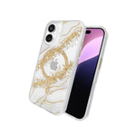 Case-Mate Iphone 16 Case [Compatible With Magsafe] - Stylish Marble Phone Case With 12ft Drop Protection - Premium Magnetic Cover For Iphone 16 - Karat Granite - 840171741407