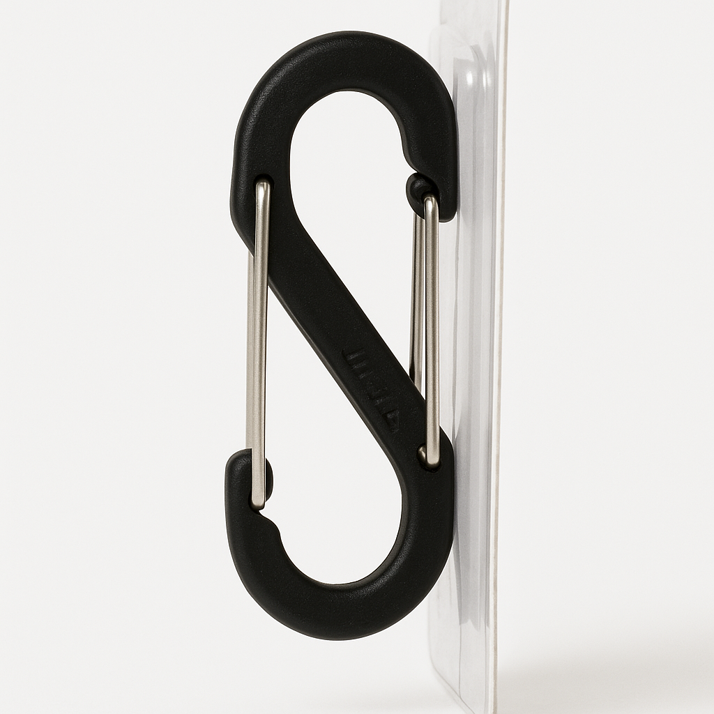 Nite Ize S-Biner Plastic Size #2 - Black - 094664011137