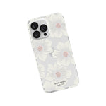 Kate Spade New York Protective Hardshell Case Compatible With Apple Iphone 14 Pro Max - Hollyhock Floral Clear [Ksiph-225-Hhccs] - 650450081885