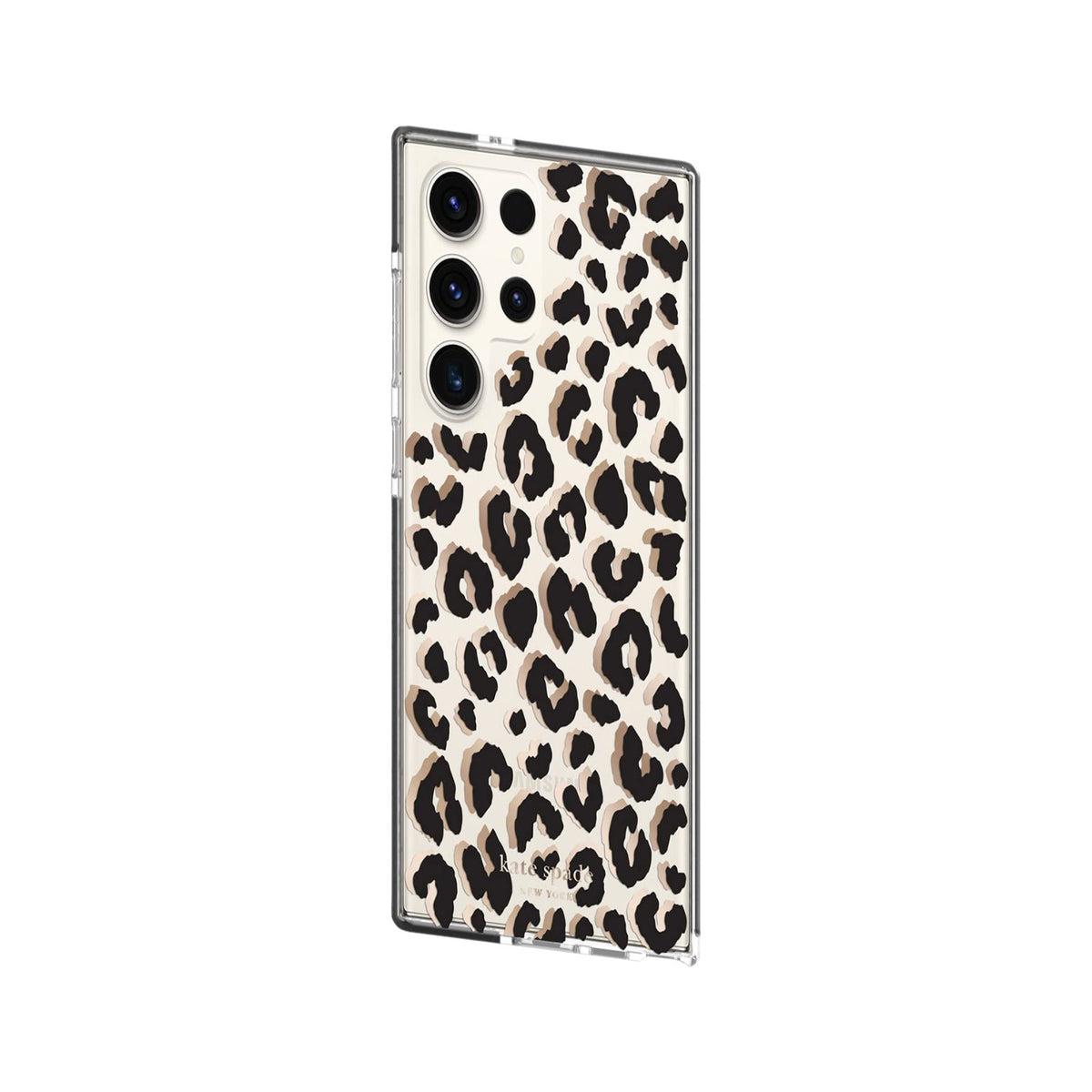 Kate Spade New York Defensive Hardshell Case Compatible With Samsung Galaxy S23 Ultra - Black - 650450171098