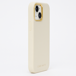 CaseMate Silicone Beige Case For iPhone 15 MagSafe Compatible Drop Protection