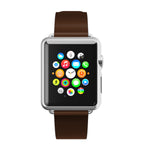 Incipio Apple Watch 42mm Premium Leather Watchband - Espresso - 191058007759