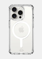 Itskins Hybrid R // Clear - Ultra Hybrid Designed For Iphone 15 Pro Case, Anti-Yellowing And Protective Military Shockproof Cover, Slim Clear Phone Case - Transparent - 888842072597