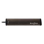 Nite Ize Powerkey Mini Power Cord - 3" Portable Apple Lightning Cord With Protective Key Chain Case - Black - 094664034976