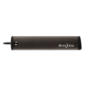 Nite Ize Powerkey Mini Power Cord - 3" Portable Apple Lightning Cord With Protective Key Chain Case - Black - 094664034976