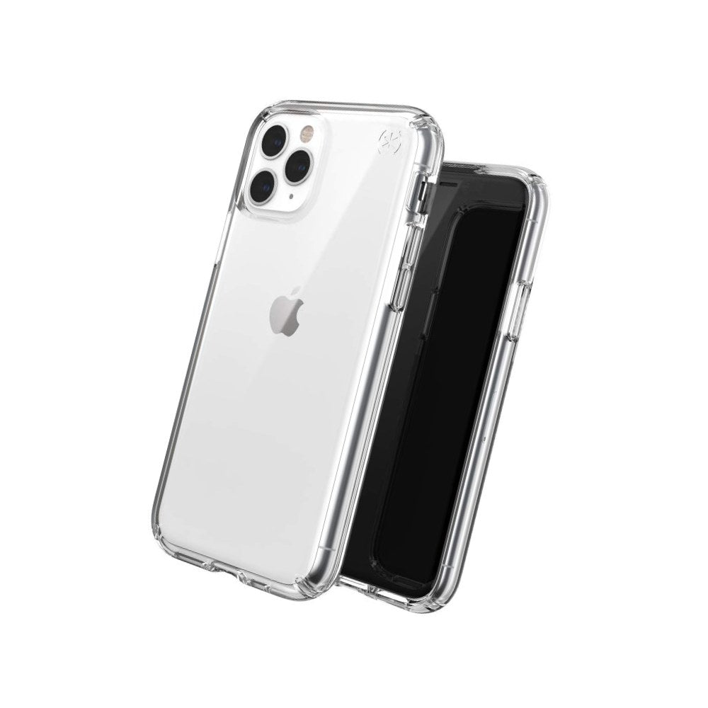 Speck Products Presidio Stay Clear Iphone 11 Pro, Presidio Stay Clear Case, Thermoplastic Polyurethane, Clear/Clear - 235757