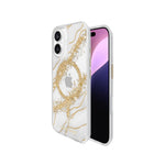 Case-Mate Iphone 16 Case [Compatible With Magsafe] - Stylish Marble Phone Case With 12ft Drop Protection - Premium Magnetic Cover For Iphone 16 - Karat Granite - 840171741407