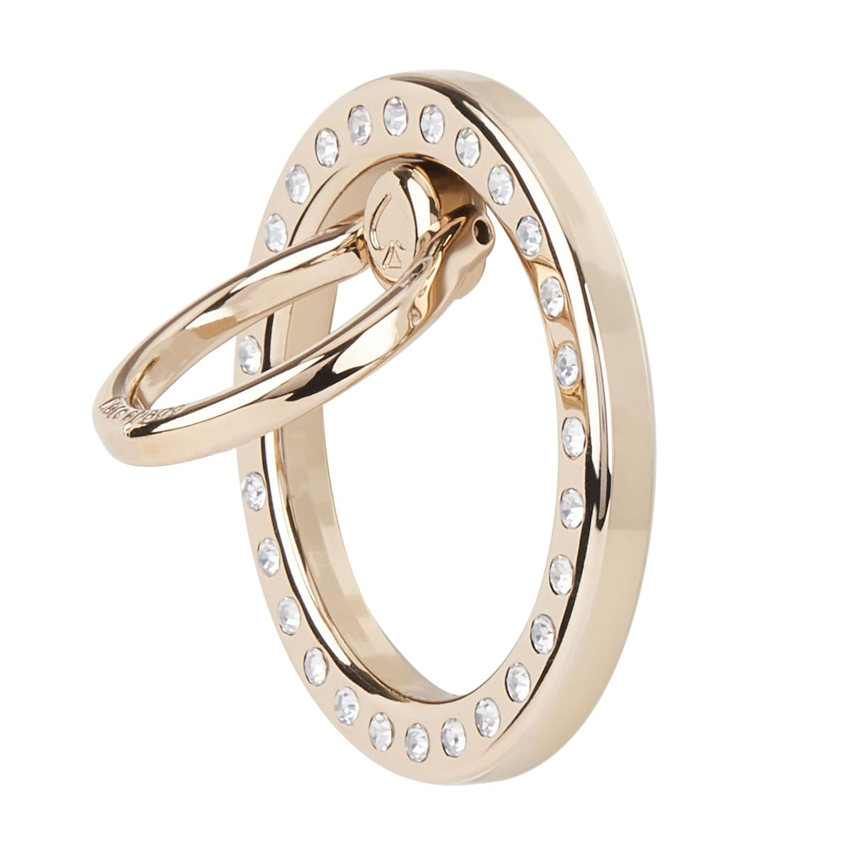 Kate Spade New York Magnetic Phone Ring Grip With Stand - Removable And Collapsible - Set In Stone - 840171736045