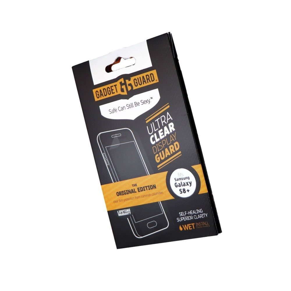 Gadget Guard Original Edition Wet/Dry Install Screen Protector For Samsung Galaxy S8+ Plus - Clear - Ggoexxc208ss01a - 813394025715