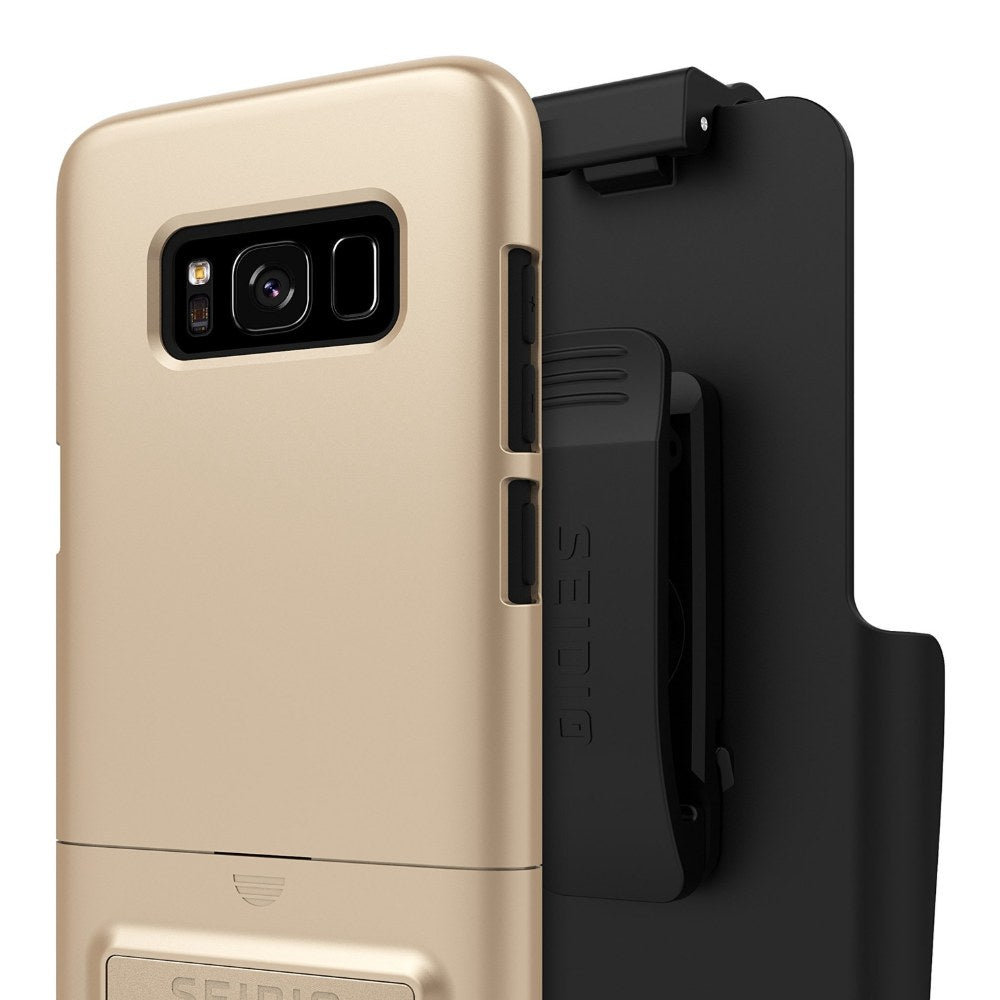 Seidio Surface Combo For Samsung Galaxy S8 - Gold/Black - 849718019610