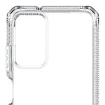 Itskins Spectrum // Clear Protective Phone Case Compatible With Galaxy A03s, Slim Hybrid Case, Anti-Yellowing, And Heavy Duty Shockproof Cover, Military Phone Case - Transparent - 888842631770
