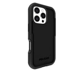 Pelican Voyager Iphone 16 Pro Case [Compatible With Magsafe] Rugged Phone Case W/ 18ft Military-Grade Drop Protection - Heavy Duty Phone Cover W/Belt Clip Holster For Iphone 16 Pro - Black - 840171742763