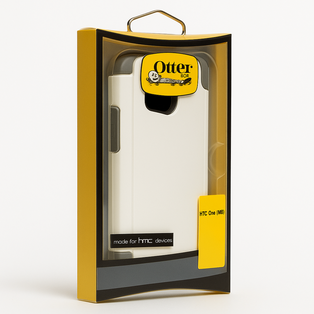 Otterbox Commuter Series Case For Htc One M8 - Retail Packaging - Glacier - 660543032564