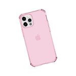 Itskins Spectrum Clear Protective Phone Case Compatible With Iphone 12/12 Pro, Slim Hybrid Case, Anti-Yellowing, And Heavy Duty Shockproof Cover, Military Phone Case | Light Pink - 4894465299385