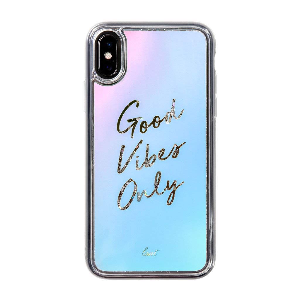 Laut - Good Vibes Only For Iphone Xs/Iphone X | Durable | Good Vibes | Reflective Glitter - 4895206906272
