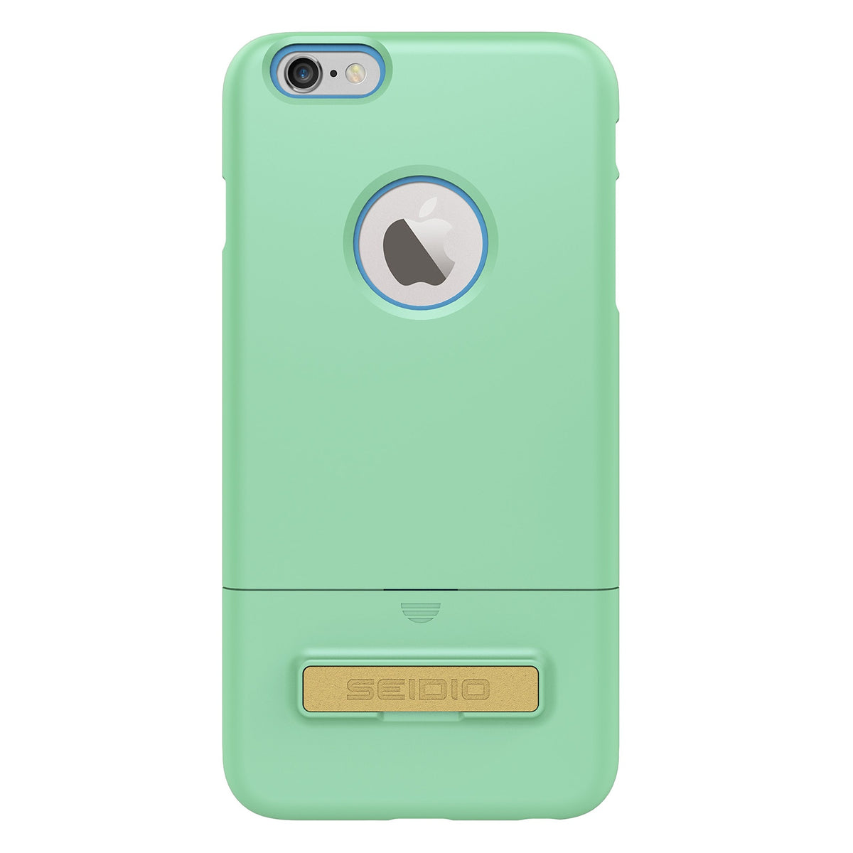 Seidio Surface With Metal Kickstand Case For Iphone 6 Plus/6s Plus [Slim Case] - Non-Retail Packaging - Mint/Blue - 849718014035