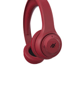 Ifrogz Audio - Toxix Wireless Over-The-Ear Wireless Headphones - Red - 848467065008