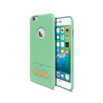 Seidio Surface With Metal Kickstand Case For Iphone 6 Plus/6s Plus [Slim Case] - Non-Retail Packaging - Mint/Blue - 849718014035