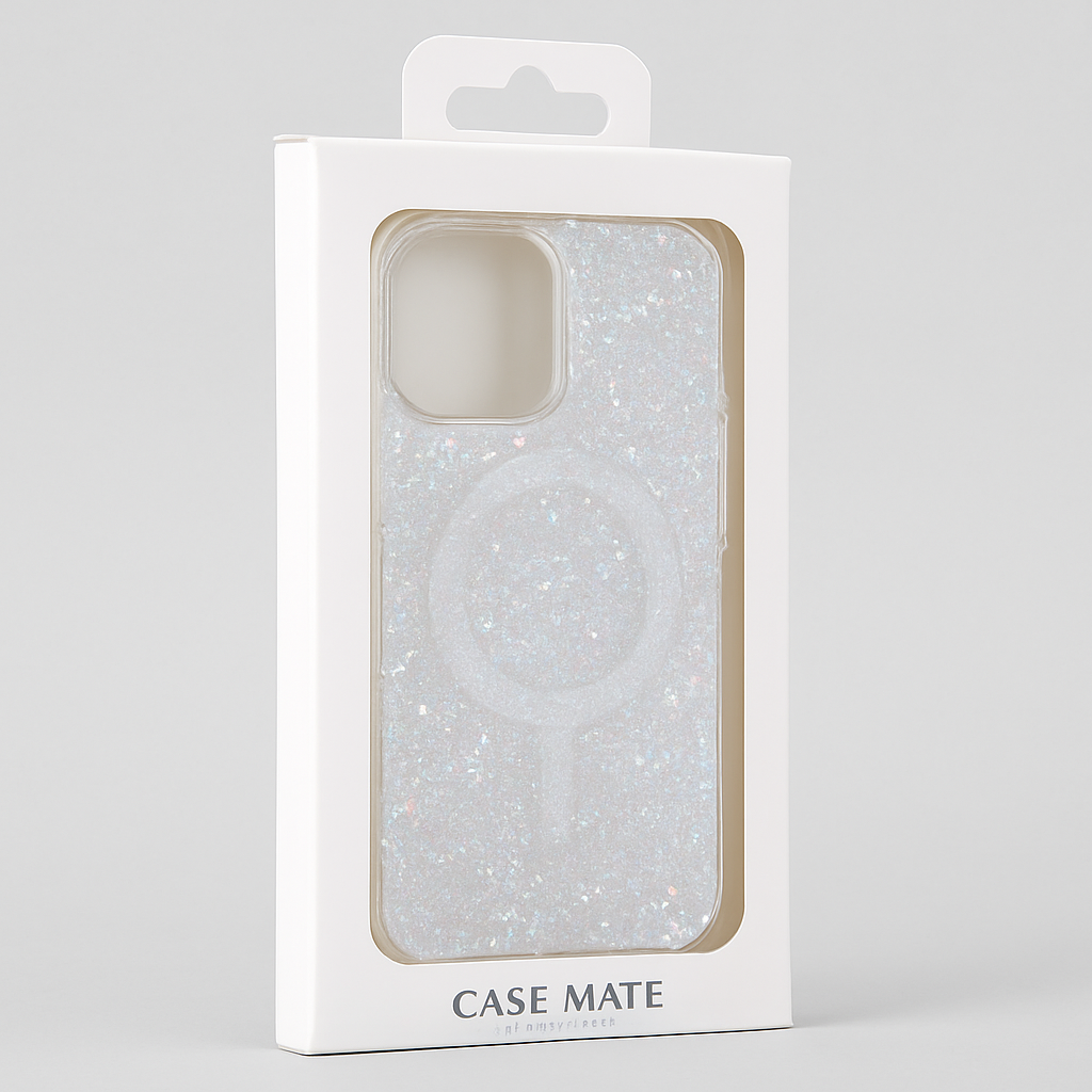 Case-Mate Iphone 15 Pro Max Case Twinkle Disco [12ft Drop Protection] [Compatible With Magsafe] Magnetic Cover With Cute Bling Sparkle For Iphone 15 Pro Max 6.7", Anti-Scratch, Shockproof, Slim
