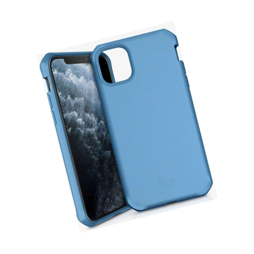 Itskins Feroniabio Terra Protective Phone Case For Iphone 11 Pro - Blue - 4894465310929