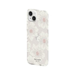 Kate Spade New York Protective Hardshell Case Compatible With Apple Iphone 14 Plus - Hollyhock Floral Clear - 650450081786