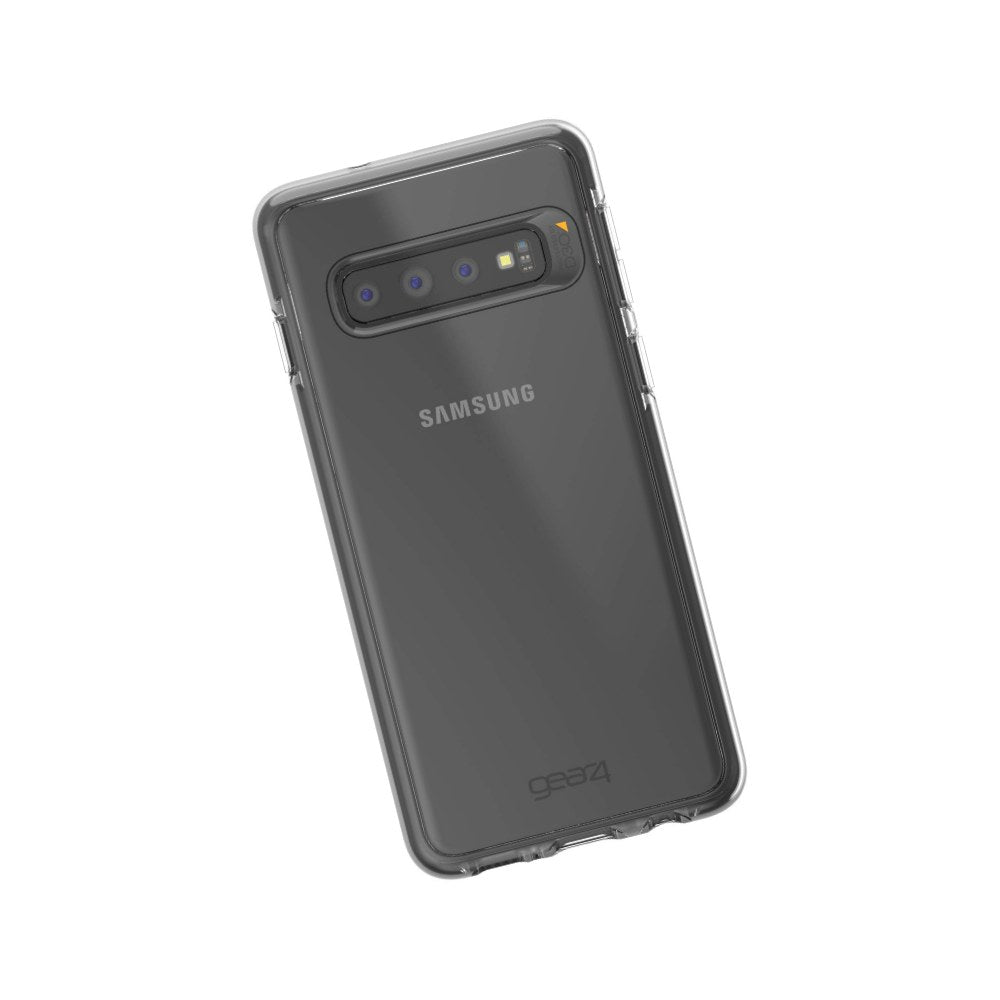 Gear4 Piccadilly Clear Case With Advanced Impact Protection [ Protected By D3o ], Slim, Tough Design For Samsung Galaxy S10 Black Open Box - 4895200206620