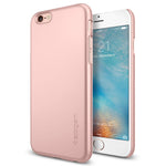 Spigen Thin Fit Iphone 6s Case With Premium Matte Finish Coating And Qnmp Compatible For Iphone 6s 2015 - Rose Gold - 8809466641015