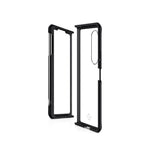 Itskins Hybrid Solid Case For Galaxy Z Fold3 5G Black Transparent