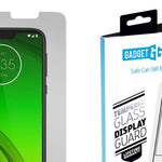 Gadget Guard Black Ice Glass Tempered Glass Screen Protector For The Motorola Moto G7 Power (Clear) - 812401031992