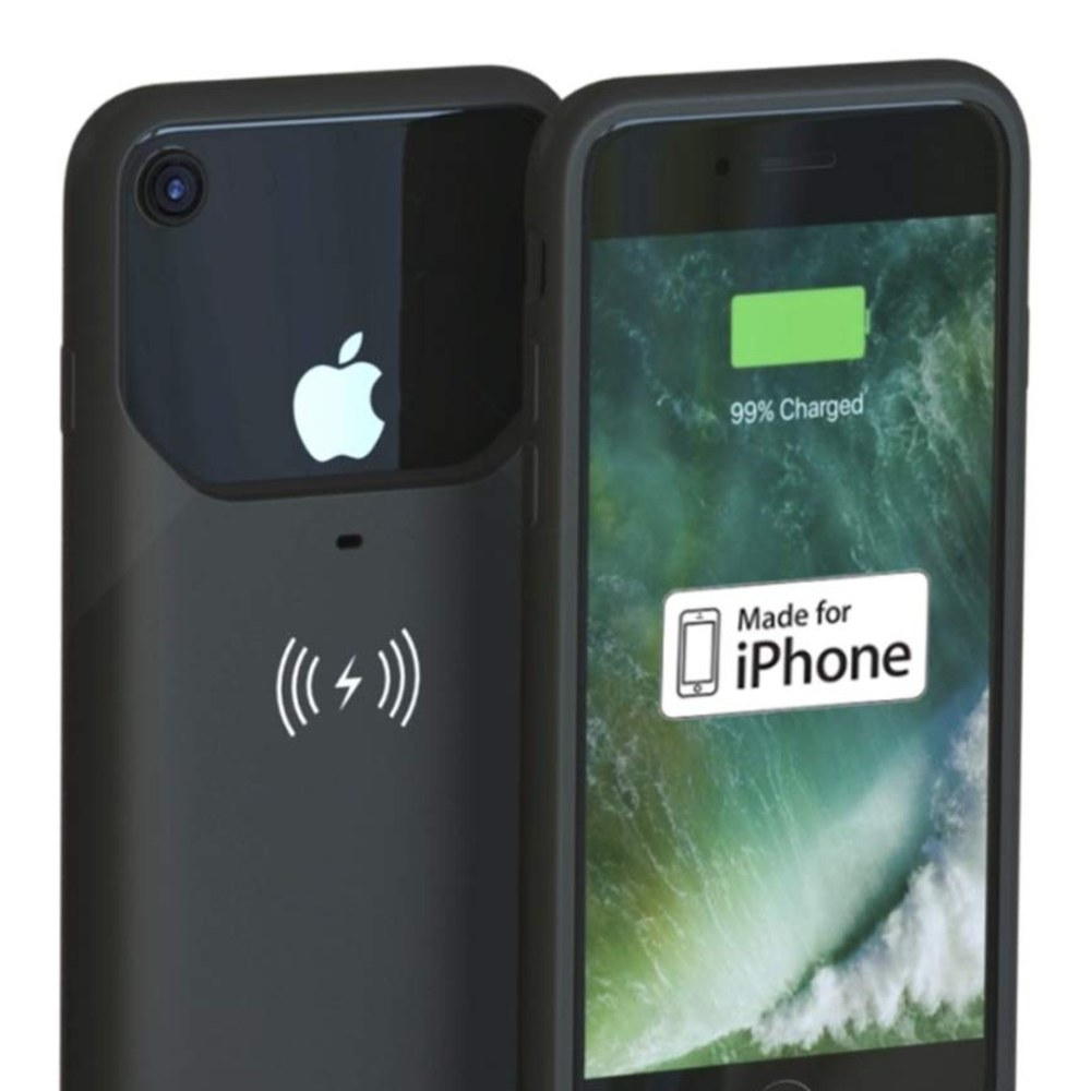 Aircharge Official Made For Iphone Mfi Certified Wireless Charging Protective Case For Iphone 7, Black - 756519707540