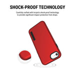 Incipio Iph-1465-Rbk Apple Iphone 6 / 6s / 7/8 Dualpro Case - Iridescent Red - 191058003119