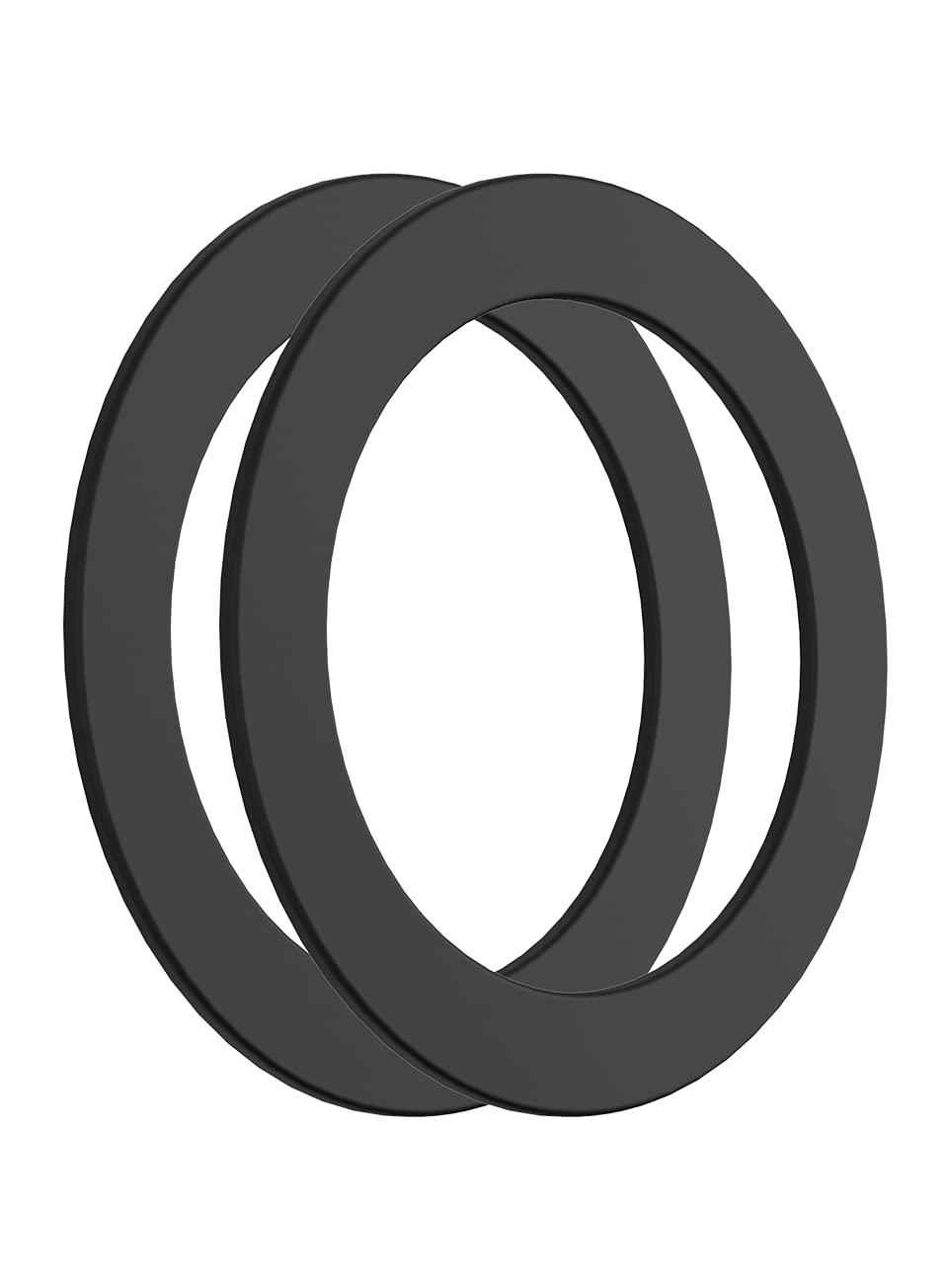 Itskins Mag Ring 2 Pack Magnet Ring - Black - 888842365613