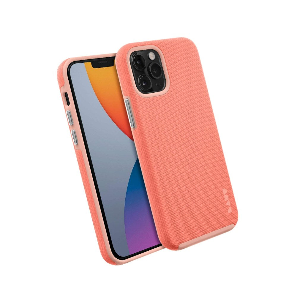 Laut - Shield Case Compatible With Iphone 12 Mini | Ultra Durable Double Layer | 13ft./4m Impact Protection| Easy-Grip Casing • Coral - 4895206918404