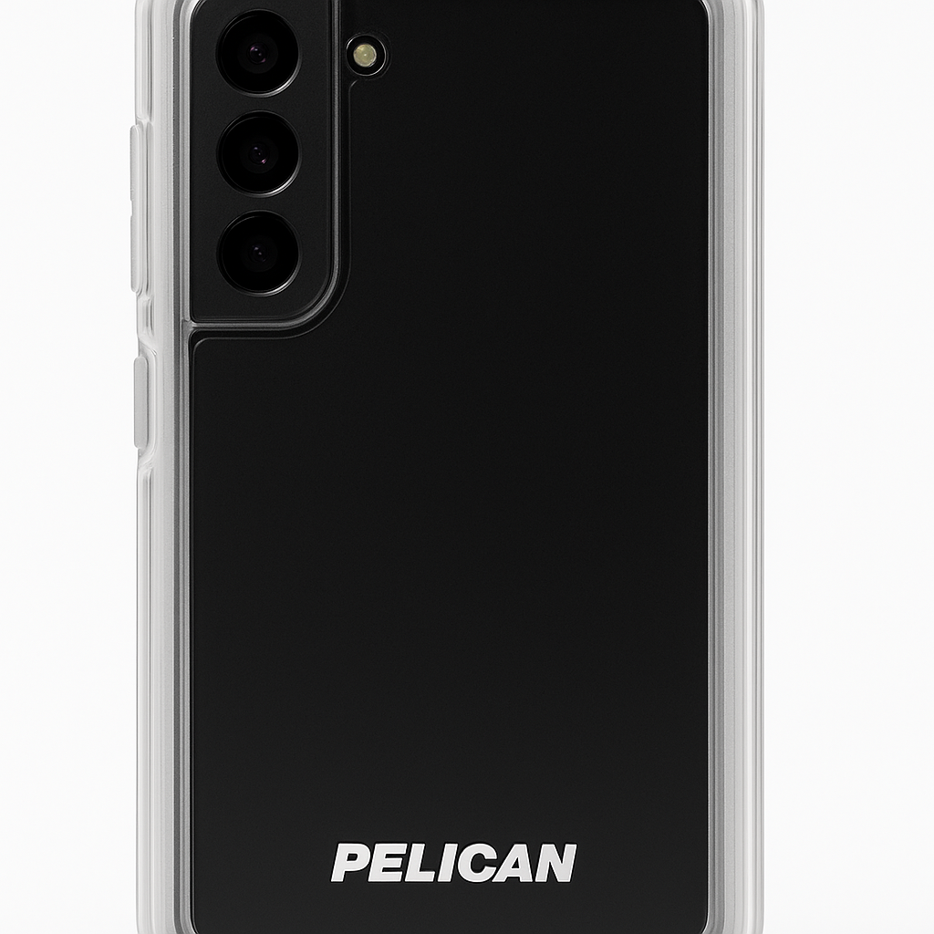Pelican Voyager Galaxy S21 Plus Clear Case 18ft Mil-Grade Drop Wireless Charging