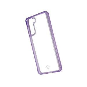 Itskins Hybrid Clear Series Case For Samsung Galaxy (S21+) 4g/5g - Purple/Clear - 4894465502195