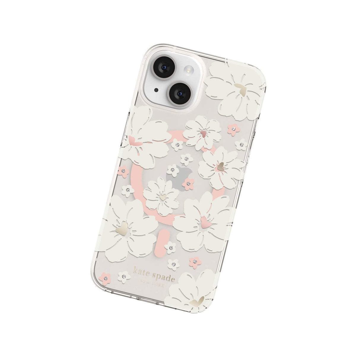 Kate Spade New York Protective Hardshell Case Compatible With Magsafe For Apple Iphone 14 - Classic Peony [Ksiph-234-Cflcc] - 650450082219