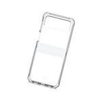 Itskins Hybrid Clear Protective Phone Case Compatible With Samsung Galaxy Z Flip3 5g, Slim Hybrid Case, Anti-Yellowing And Heavy Duty Shockproof Cover, Military Phone Case |Transparent - 888842498298