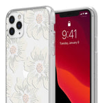 Kate Spade New York Protective Hardshell Case (1-Pc Comold) For Iphone 11 Pro Max - Hollyhock Floral Clear/Cream With Stones - 191058101013