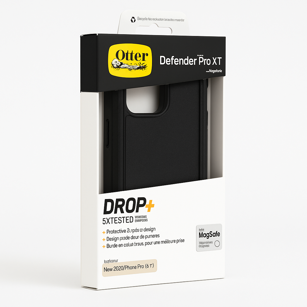 OtterBox Defender Series Pro XT MagSafe Case For iPhone 15 Pro Black