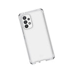 Itskins Spectrum // Clear Protective Phone Case Compatible With Samsung Galaxy A53 5g (Usa Ver), Slim Hybrid Case, Anti-Yellowing, And Heavy Duty Shockproof Cover, Military Phone Case - Transparent - 888842971548