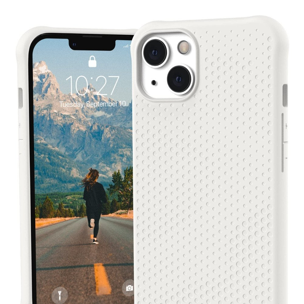 Urban Armor Gear [U By Uag Designed For Iphone 13 Case White Marshmallow Dot Slim Fit Lightweight Stylish Pattern Impact Resistant Antimicrobial Protective Phone Cover, [6.1 Inch Screen] - 810070364540