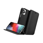 Laut | Prestige Folio For Iphone 11 Pro Max | 2x Card Pockets | Saffiano Vegan Leather • Black - 4895206910804
