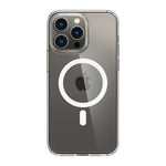 Spigen Crystal Hybrid (Magfit) Designed For Iphone 14 Pro Max Case (2022) - White - 8809811861976