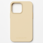 CaseMate iPhone 15 Pro Max Silicone Case MagSafe Beige Drop Protection Cover