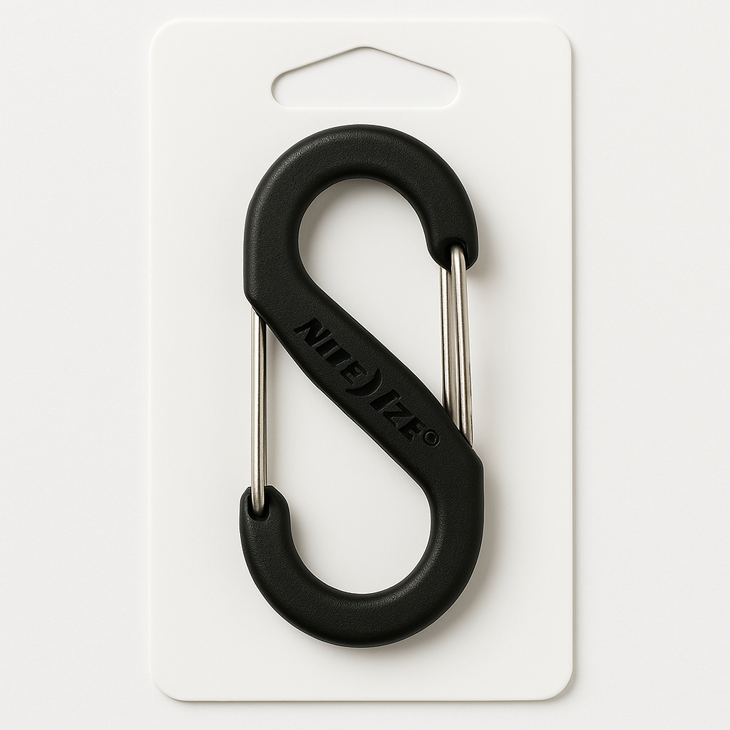 Nite Ize S-Biner Plastic Size #2 - Black - 094664011137