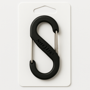 Nite Ize S-Biner Plastic Size #2 - Black - 094664011137