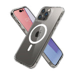 Spigen Crystal Hybrid (Magfit) Designed For Iphone 14 Pro Max Case (2022) - White - 8809811861976