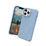 Urban Armor Gear [U] By Uag Designed For Iphone 13 Pro Max Case Blue Cerulean Dot Slim Fit Lightweight Stylish Pattern Impact Resistant Protective Phone Cover, [6.7 Inch Screen] - 810070365844